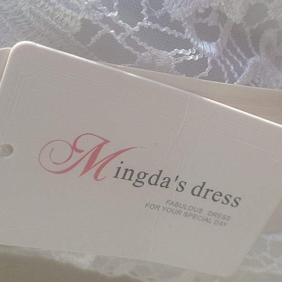 TEA Lenght Wedding Dress - Picture 9 of 13